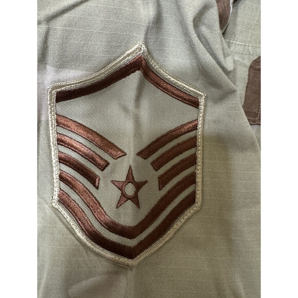 Original US Air Force DCU Desert Camo Jacket USCENTAF Size L - Picture 6 of 7